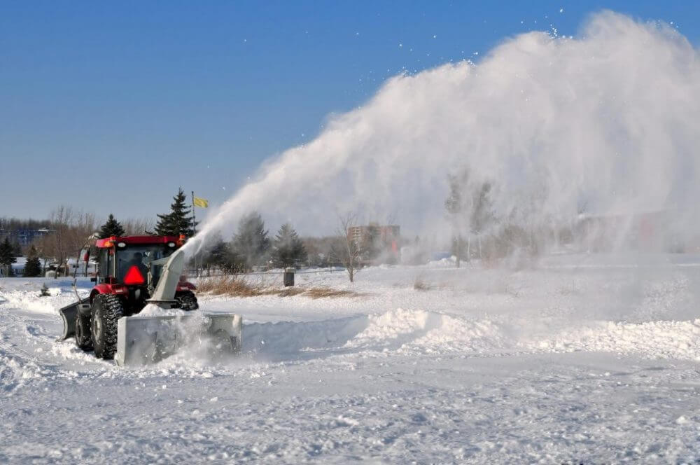 Quincy snow removal parking lot snow removal